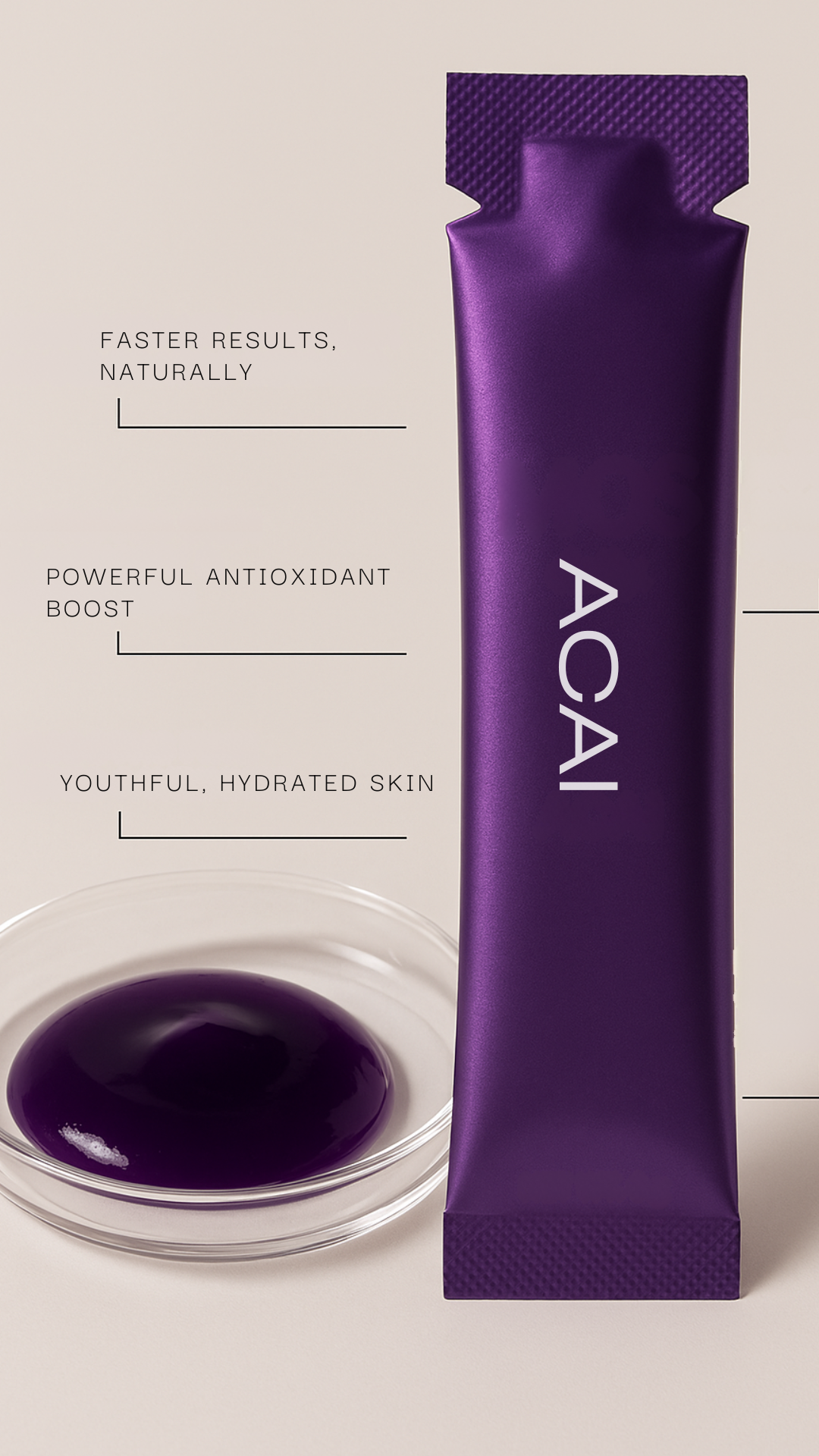 SEA MOSS ACAI SACHETS