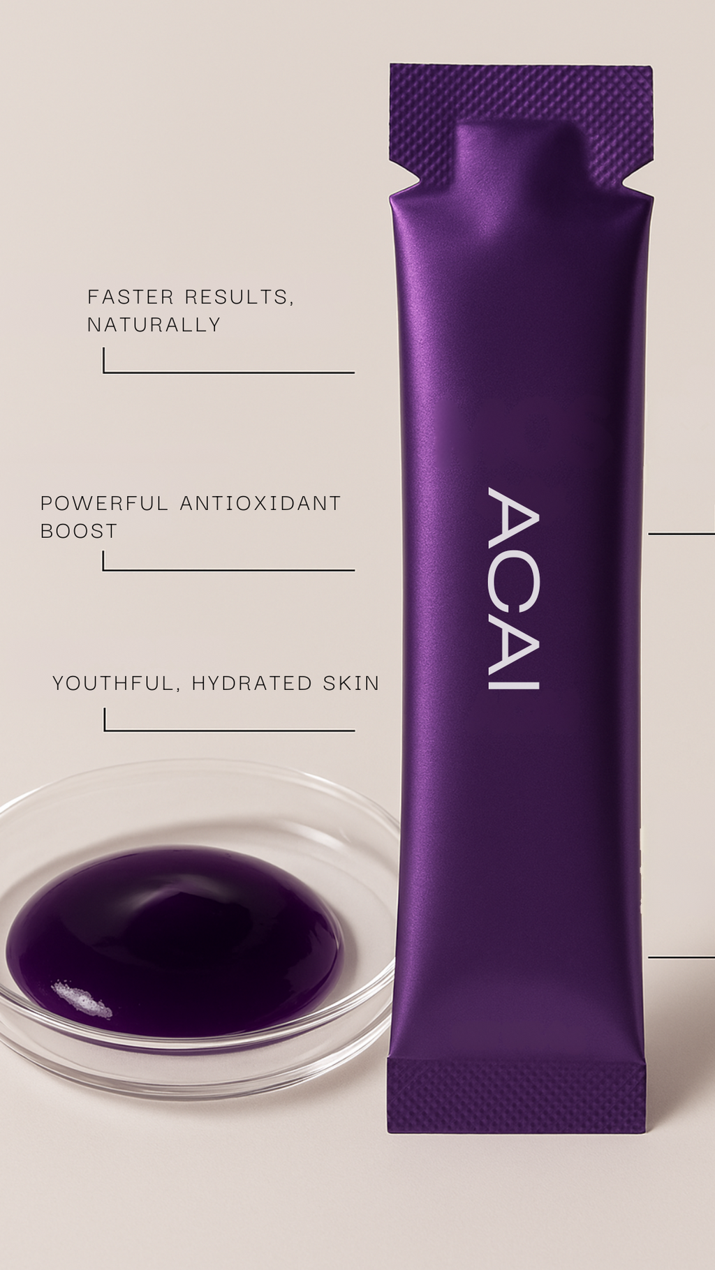 SEA MOSS ACAI SACHETS